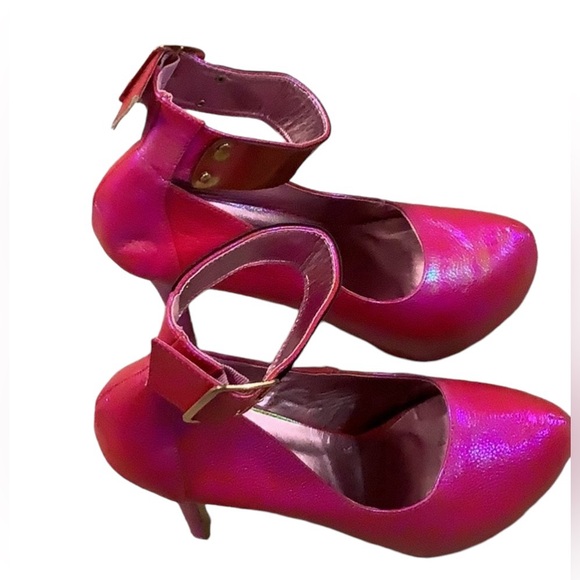 PazzLe Pink Stiletto Platform - Picture 5 of 9